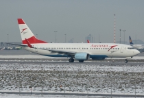 Austrian Airlines, Boeing 737-8Z9(WL), OE-LNP, c/n 30420/1100, in STR