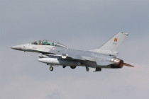 Luftwaffe - Belgien, General Dynamics F-16BM Fighting Falcon, FB-10, c/n 6J-10, in EBBL