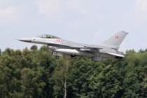 Luftwaffe - Dänemark, General Dynamics F-16AM Fighting Falcon, E-611, c/n 6F-46, in EBBL