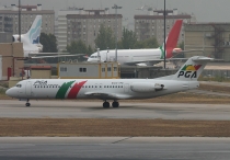 PGA - Portugália Airlines, Fokker 100, CS-TPE, c/n 11342, in LIS