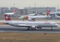 Swiss Intl. Air Lines, Airbus A321-111, HB-IOK, c/n 987, in LIS