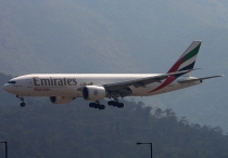 Emirates SkyCargo, Boeing 777-21HLRF, A6-EFD, c/n 35606/766, in HKG