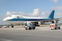 Tesis Air Cargo, Boeing 747-258C, VP-BXC, c/n 22254/418, in LEJ 