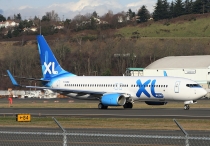 XL Airways France, Boeing 737-8Q8(WL), F-HJUL, c/n 38819/3519, in BFI
