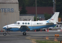 Federal Aviation Administration, Beechcraft Beech C90 King Air, N17, c/n LJ-896, in BFI