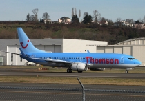 Thomson Airways, Boeing 737-8K5(WL), G-FDZT, c/n 37248/3532, in BFI