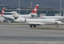 Gama Aviation, Bombardier Global Express XRS, M-VQBI, c/n 9213, in ZRH