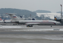 Luftwaffe - Russland, Tupolev Tu-154M, RA-85631, c/n 87A760, in ZRH