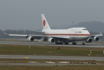 Luftwaffe - Japan, Boeing 747-47C, 20-1101, c/n 24730/816, in ZRH