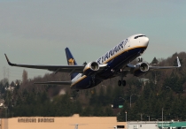Ryanair, Boeing 737-8AS(WL), EI-ENS, c/n 40307/3541, in BFI
