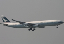 Cathay Pacific Airways, Airbus A340-313X, B-HXK, c/n 228, in HKG