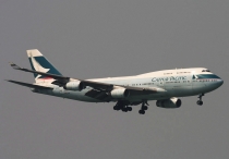 Cathay Pacific Airways, Boeing 747-467, B-HUD, c/n 25674/949, in HKG