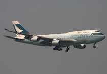 Cathay Pacific Airways, Boeing 747-467, B-HOX, c/n 24955/877, in HKG