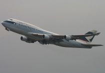 Cathay Pacific Cargo, Boeing 747-412SF, B-KAH, c/n 27134/981, in HKG