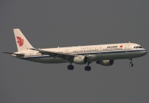 Air China, Airbus A321-213, B-6383, c/n 3678, in HKG