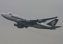 Singapore Airlines Cargo, Boeing 747-412F, 9V-SFG, c/n 26558/1173, in HKG