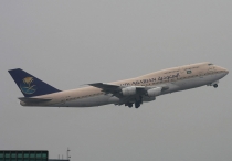 Saudi Arabian Airlines, Boeing 747-368, HZ-AIP, c/n 23267/630, in HKG