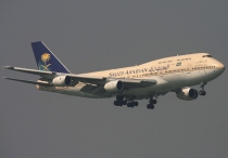 Saudi Arabian Airlines, Boeing 747-368, HZ-AIM, c/n 23264/620, in HKG