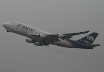 World Airways Cargo, Boeing 747-4H6SF, N741WA, c/n 25702/999, in HKG