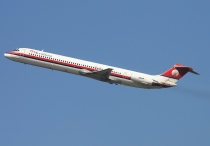 Meridiana, McDonnell Douglas MD-82, I-SMET, c/n 49531/1362, in FCO