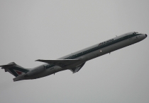 Alitalia, McDonnell Douglas MD-82, I-DAVM, c/n 49434/1446, in FCO