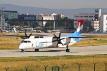 Luxair Luxembourg Airlines, De Havilland Canada DHC-8-402Q, LX-LGA, c/n 4159, in FRA
