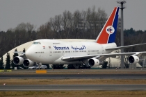 Luftwaffe - Jemen, Boeing 747SP-27, 7O-YMN, c/n 21786/413, in TXL