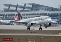 Qatar Airways, Airbus A319-133LR, A7-CJB, c/n 2341, in STR
