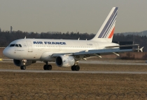 Air France, Airbus A318-111, F-GUGN, c/n 2918,  in STR