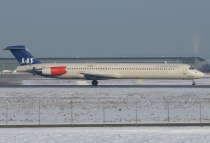 SAS - Scandinavian Airlines, McDonnell Douglas MD-82, LN-RLE, c/n 49382/1232, in STR