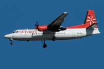 Skyways, Fokker 50, SE-LEU, c/n 20115, in TXL