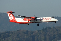 Air Berlin (LGW - Luftfahrtgesellschaft Walter), De Havilland Canada DHC-8-402Q, D-ABQG, c/n 4239, in ZRH