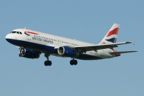 British Airways, Airbus A320-232, G-EUYB, c/n 3703, in ZRH