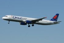 Onur Air, Airbus A321-131, TC-ONS, c/n 364, in ZRH