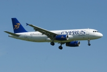 Cyprus Airways, Airbus A320-231, 5B-DBB, c/n 256, in ZRH