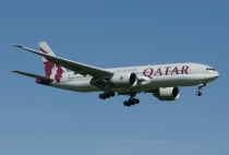 Qatar Airways, Boeing 777-2DZLR, A7-BBE, c/n 36017/837, in ZRH