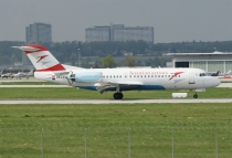 Austrian Arrows (Tyrolean Airways), Fokker 70, OE-LFG, c/n 11549, in STR