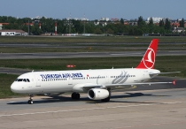 Turkish Airlines, Airbus A321-231, TC-JRN, c/n 4654, in TXL