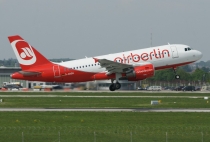 Air Berlin, Airbus A319-112, D-ABGN, c/n 3661, in STR