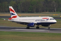 British Airways, Airbus A319-131, G-EUPH, c/n 1225, in TXL