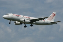 Tunisair, Airbus A320-211, TS-IMF, c/n 370, in ZRH