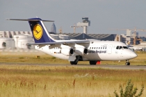 CityLine (Lufthansa Regional), British Aerospace Avro RJ85, D-AVRR, c/n E2317, in FRA