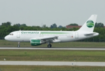Germania, Airbus A319-112, D-ASTA, c/n 4663, in LEJ