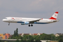 Austrian Airlines, Airbus A321-111, OE-LBA, c/n 552, in TXL