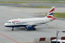 British Airways, Airbus A319-131, G-EUPH, c/n 1225, in PRG