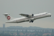 Cimber Air, Avions de Transport Régional ATR-72-202, OY-RTD, c/n 509, in PRG