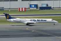 City Airline, Embraer ERJ-145EP, SE-RAD, c/n 145458, in PRG