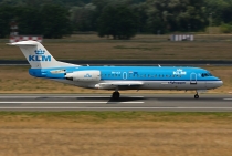 KLM Cityhopper, Fokker 70, PH-JCT, c/n 11537, in TXL