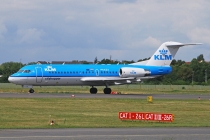 KLM Cityhopper, Fokker 70, PH-KZV, c/n 11556, in TXL