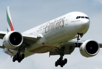 Emirates Airline, Boeing 777-36NER, A6-EBB, c/n 32789/508, in ZRH